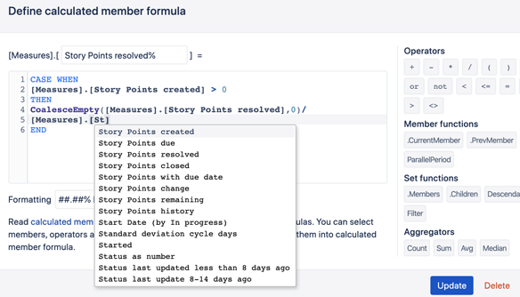 Powerful Calculations for Advanced Users